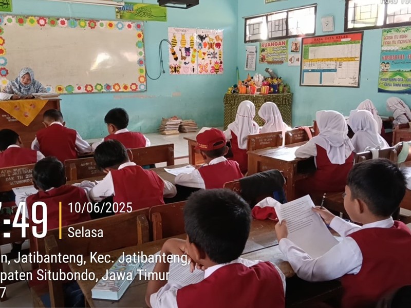 UJIAN SAS KELAS 1-V SDN 1 JATIBANTENG TAHUN PELAJARAN 2024/2025
